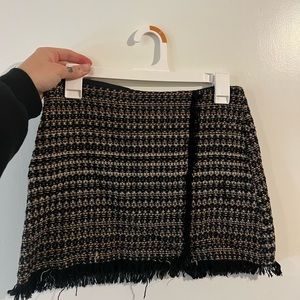 Zara knit miniskirt